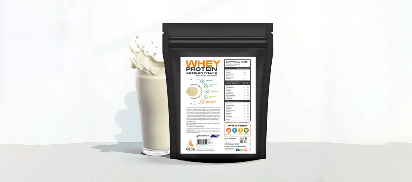 AS-IT IS Nutrition whey protein - back 2