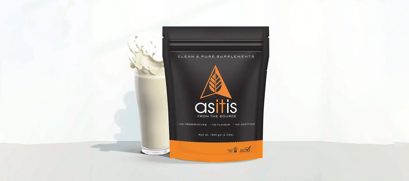 AS-IT IS Nutrition whey protein- - front