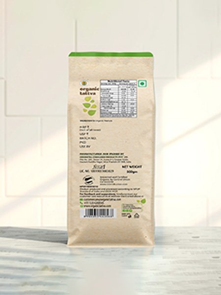 Organic Peanuts - back