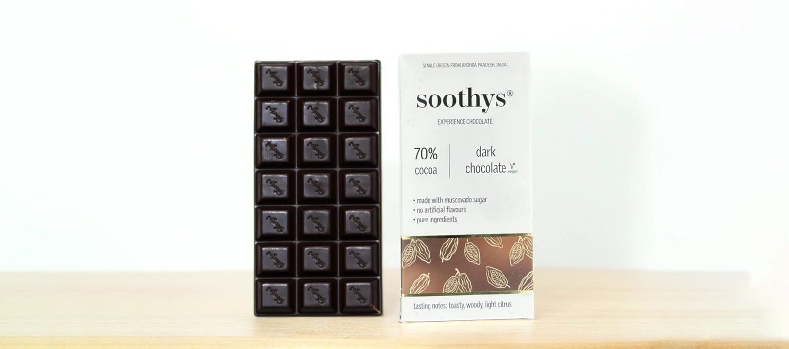 70_ Dark Vegan Chocolate front D