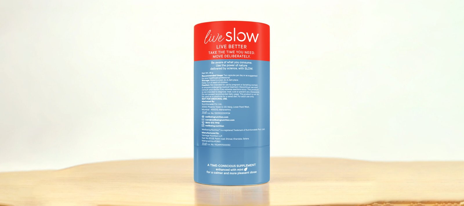 Daily Probiotic Slow back D