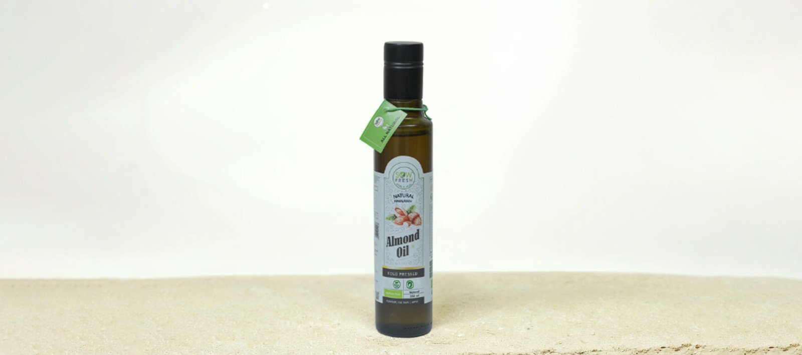 almond oil front D