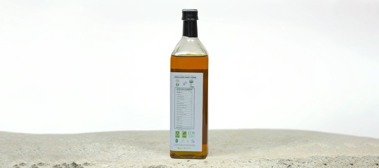 cold pressed organic mustard side D